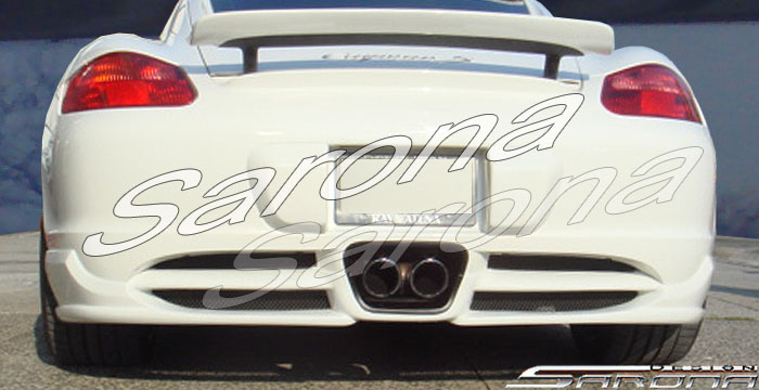 Custom Porsche Cayman Trunk Wing  Coupe (2006 - 2013) - $399.00 (Manufacturer Sarona, Part #PR-003-TW)